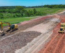 Pavimentação da estrada do Agaraú, em São José dos Pinhais, avança a 27% de execução