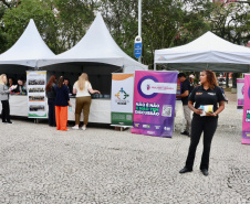 Forças de segurança participam do evento Mulheres em Ação em Curitiba