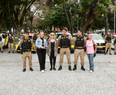 Forças de segurança participam do evento Mulheres em Ação em Curitiba