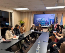 Paraná fortalece cooperação internacional e encerra participação na CSW70 com agenda de políticas públicas para mulheres