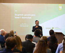 Café com Consultores do BRDE destaca inovação, crédito e alcance do banco no Paraná