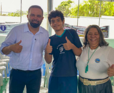 SEED - Colégio de Santo Antônio da Platina recebe nova quadra esportiva