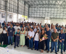 SEED - Colégio de Santo Antônio da Platina recebe nova quadra esportiva