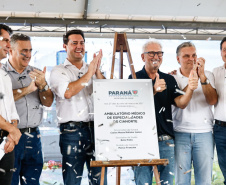 Governador inaugura Ambulatório Médico de Especialidades em Cianorte