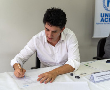 SEJU - Superintendência-Geral de Governança Migratória assina memorando de  entendimento com ACNUR