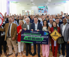 Estado autoriza R$ 183 milhões para reforçar sinalização urbana nos 399 municípios