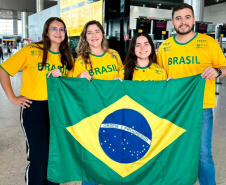 Estudantes da rede estadual em Cascavel apresentam projeto em feira na Índia