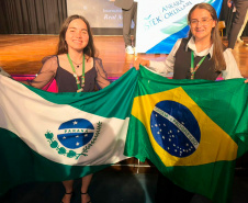 Estudantes da rede estadual em Cascavel apresentam projeto em feira na Índia