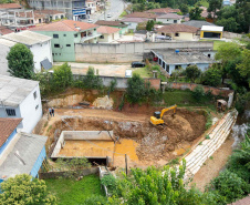Sanepar acelera obras de esgoto em Rio Branco do Sul rumo à universalização