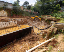 Sanepar acelera obras de esgoto em Rio Branco do Sul rumo à universalização