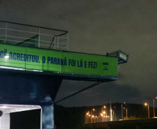 Governador Ratinho Junior anuncia entrega da Ponte de Guaratuba para 29 de abril