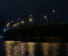 Governador Ratinho Junior anuncia entrega da Ponte de Guaratuba para 29 de abril