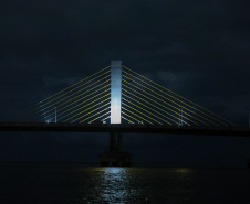 Governador Ratinho Junior anuncia entrega da Ponte de Guaratuba para 29 de abril