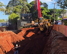 Sanepar conclui etapa crucial da obra que duplica capacidade de água na Zona Norte