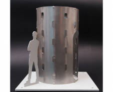 MON inaugura obra do artista avaf e convida o público a uma caça às artes na área externa do Museu