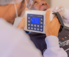 Projeto de extensão inicia atendimento odontológico no Condomínio do Idoso em Jaguariaíva