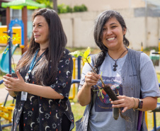 Estudantes plantam cinturão verde em São José dos Pinhais