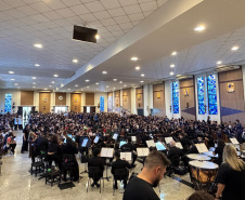 Orquestra Sinfônica do Paraná se apresenta para 700 estudantes em Campo Largo