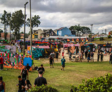 Sanepar apoia festival internacional de grafite em Curitiba