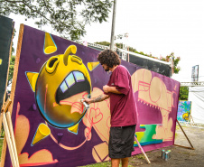 Sanepar apoia festival internacional de grafite em Curitiba