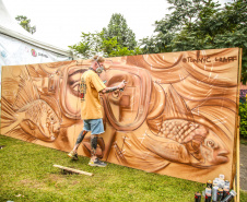 Sanepar apoia festival internacional de grafite em Curitiba