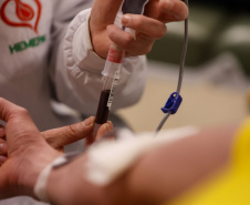 Hemepar convoca doadores de sangue para garantir o estoque para o feriado de Tiradentes