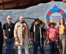 SEEC - Etno Parque Ré Sĩ Kaingang é inaugurado em Manoel Ribas e fortalece a cultura indígena no Paraná