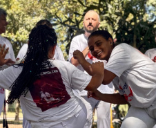 Paraná recebe encontro de jogos femininos de capoeira com atividades culturais e esportivas