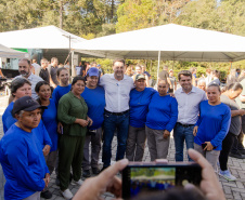Nova escola e pavimentações: Ratinho Junior anuncia R$ 41 milhões para São Mateus do Sul