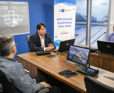 Porto de Paranaguá recebe visita da Câmara Brasil-Alemanha