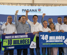 Ratinho Junior anuncia novo hospital de R$ 40 milhões em Paiçandu com centro cirúrgico