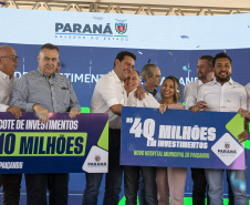 Ratinho Junior anuncia novo hospital de R$ 40 milhões em Paiçandu com centro cirúrgico