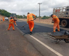 Conservação da PR-082 em São João do Ivaí