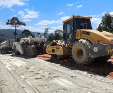 Pavimentação da PR-092 em Doutor Ulysses