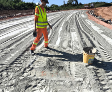 Pavimentação da PR-092 em Doutor Ulysses