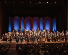 TEATRO GUAÍRA - Orquestra Sinfônica do Paraná celebra o universo de George Gershwin em concertos da Série Ouro