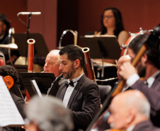 Primeiro dia de concerto do “Festival Gershwin" da Orquestra Sinfônica do Paraná lota o Guairão