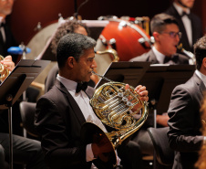 Primeiro dia de concerto do “Festival Gershwin" da Orquestra Sinfônica do Paraná lota o Guairão