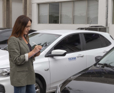 Frota do Tecpar passa a rodar exclusivamente com etanol e reduz em 82% a emissão de carbono