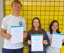 SEED - Em quatro anos, projeto-piloto com alunos da rede estadual soma mais de 400 medalhas conquistadas em olimpíadas do conhecimento