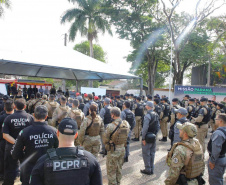 Missão Paraná V leva forças de segurança à Região Metropolitana de Curitiba na próxima semana