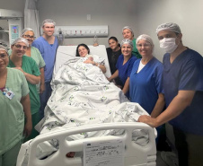 Nasce a pequena Helena: primeira bebê da recém inaugurada Maternidade de Paranaguá simboliza nova era no atendimento