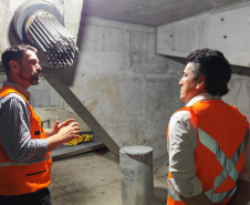 Ponte de Guaratuba tem "esconderijo" para garantia do funcionamento dos estais