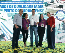 Ratinho Junior inaugura Ambulatório de Especialidades de União da Vitória e anuncia ampliação do Hospital São Camilo