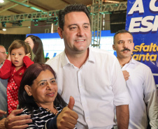 Governador libera R$ 44,3 milhões para pavimentação entre Campina do Simão e Santa Maria do Oeste