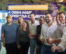 Governador libera R$ 44,3 milhões para pavimentação entre Campina do Simão e Santa Maria do Oeste