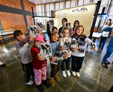 Patrimônio, memória e descoberta: cerca de 200 alunos visitam Museu Satélite MUPA Pato Branco