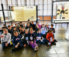 Patrimônio, memória e descoberta: cerca de 200 alunos visitam Museu Satélite MUPA Pato Branco