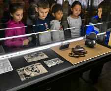 Patrimônio, memória e descoberta: cerca de 200 alunos visitam Museu Satélite MUPA Pato Branco