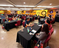 Viaje Paraná amplia contato com empresas do MICE e leva coexpositores ao Evento Business Show